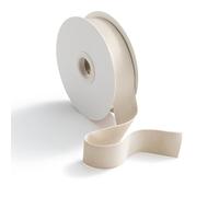 CHUQING Nastro di Velluto Nastro di Seta per Regalo Beige