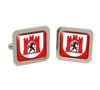 Chur (Svizzera) Quadrato Gemelli IN Cromo Scatola