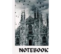 Church A5 Hardback Notebook For Note Taking: Gothic Architecture Journal For School College or University