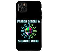 Church Media Glitch Frozen - Ruota rotante divertente Custodia per iPhone 11 Pro Max