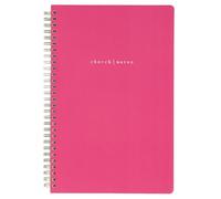 Church Notes Hot Pink Bible Study Notebook - Spiral Bound Christian Journal for Women, Girl Open Your Bible Collaboration, 150 Lined Pages, Hardcover Faith Notebook for Prayer Notes & Devotionals