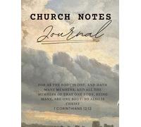 Church Notes Journal: A Guided Notebook for Sermons, Scriptures, Reflections, and Prayer Requests
