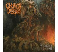 Church of Disgust Weakest Is the Flesh (CD) Album
