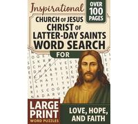 Church of Jesus Christ Word Search: Word Search for Adults - Exciting Large Print with over 100 pages and 55 Puzzles!