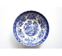 Churchill China Royal Wessex Tonquin - Ciotola con farina d'avena, 15,5 cm, colore: Blu e Bianco