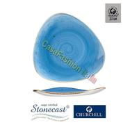 CHURCHILL CORNFLOWER BLUE CELESTE PIATTO PORCELLANA LUXURY STONECAST 1 2024
