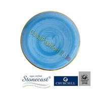 CHURCHILL CORNFLOWER BLUE CELESTE PIATTO PORCELLANA LUXURY STONECAST 1 2024