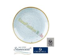 CHURCHILL DUCK EGG BLUE PIATTO STOVIGLIE PORCELLANA VETRIFICATA STONECAST 1 2024