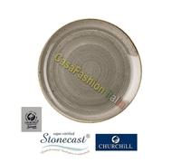 CHURCHILL PEPPECORN GREY GRIGIO PIATTO PORCELLANA LUXURY STONECAST 1 2024
