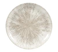 CHURCHILL Piatto Piano Studio Prints Stone Agate Grey 28cm Ceramica Ristorante