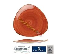 CHURCHILL SPICED ORANGE PIATTO STOVIGLIE ARANCIO LUXURY STONECAST 1 2024
