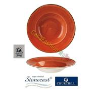 CHURCHILL SPICED ORANGE PIATTO STOVIGLIE ARANCIO LUXURY STONECAST 1 2024