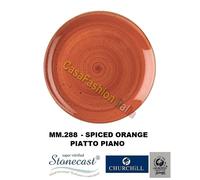 CHURCHILL SPICED ORANGE PIATTO STOVIGLIE ARANCIO LUXURY STONECAST 1 2024
