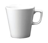 Churchill vetrificata W002 Plain Ware tazza da caffè latte, bianco (confezione da 12)