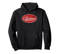 Churros Cinnamon Pastry Dessert Lover Varsity Felpa con Cappuccio