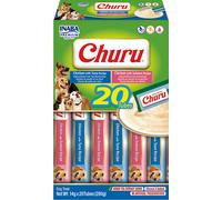 Churu Box - Snack Cremoso per Cani 20 x 14 g - Pollo e pesce (salmone o tonno)