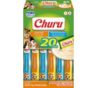 Churu Box - Snack Cremoso per Cani 20 x 14 g - Pollo/pollo e formaggio
