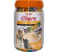 Churu Mixbox - Snack Cremoso per Gatti 50x14 g - Varietà di pollo