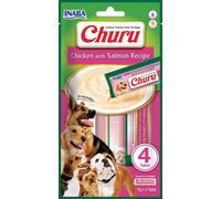 Churu Snack Cremoso per Cani 4x14 g - Pollo con salmone