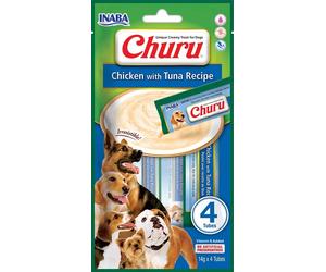 Churu Snack Cremoso per Cani 4x14 g - Pollo con tonno