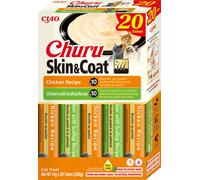 Churu Snack Cremoso Skin & Coat per Gatti 20x14 g - Varietà di pollo
