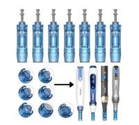 CHUSE 10 pezzi Cartucce - 18 aghi per anti-rughe, rassodamento, illuminazione e riduzione delle macchie - cartucce di ricambio autentiche compatibili con Dr. Pen Ultima M8S/A8S/A9/A11