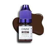 CHUSE Pigmenti liquidi per sopracciglia ibridi PMU 0,24 oz/7 ml (H203 Marrone medio)