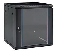 Chusui Armadio a rete da parete 12U 19" IP20, vassoio rack, armadio da parete, 600 x 600 x 640 mm
