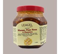Chutney Mango Pepe Rosa e Zenzero Ideale per Gelato Leagel 2 Kg