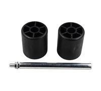 Chuuparts Rullo di copertura M113955 M41644 con asta dell'albero compatibile con John Deere 180 185 2025R 2027R 2032 320 240 265 245 260 285 345 385 335 325 4410 410 10 S2 048 S2348 S2554