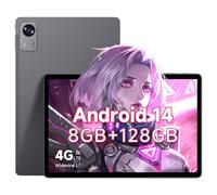 CHUWI Tablet Android 14, Hi10 XPro Tablet da 10,1 pollici, 8 GB RAM 128 GB ROM, Unisoc T606 Octa-Core, 1280 x 800 HD IPS, 13 MP, fotocamera, widevine L1,7000 mAh, 4G LTE/5G WiFi/GPS/BT 5.0, (custodia