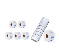 ChuYiElegance 2x 5 Rotoli di Carta E Getta con Volant per Il Collo, Strisce di Fazzoletti Elastici per Barbiere