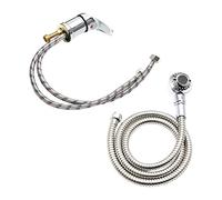 ChuYiElegance Antiruggine Salon Hot Cold Faucet Accessori per Il Bagno Parti Del Letto per Shampoo in Lega di Zinco, stile c