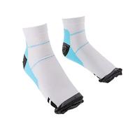 ChuYiElegance Calze per Fascite Compressione Calze Supporto Arco Cavigliera Funzione Antigonfiore Materiale Nylon Spandex Adatte a Sport Corsa Cammina, Blu, LXL