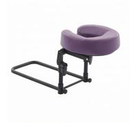 ChuYiElegance Cuscino Massaggio Ventilato Cuscino Cervicale Supporto Testa Poggiatesta Ergonomico Telaio con Giunti Multipli Altezza Regolabile Ripiegabile Adatto, Viola