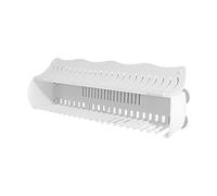ChuYiElegance Gancio Porta Extension per Capelli/extension per Capelli/per Ciocche Complete Annodate a Mano, Ciocche per Acconciature con Trama Colorata, Bianco