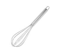 CHUYIX Frusta da neve, 1 pezzo in acciaio inox, con manico lungo, frusta a mano, utensile da cucina a spirale, per miscelare, frusta per montare