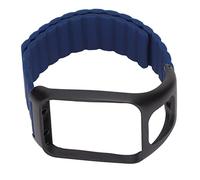 ChuyTrading Cinturino magnetico in silicone per orologio, cinturino di ricambio per Runner 2 e 3, serie Spark, braccialetto con chiusura magnetica regolabile e morbido, comodo e adatto (Blu notte)