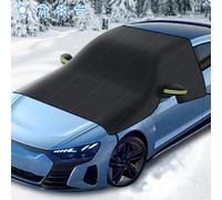 CHWNIBAY Copertura Parabrezza Auto, Copri Parabrezza per Auto Inverno, Telo Parabrezza Auto Antigelo, Protezione per la Maggior Parte dei Veicoli, da UV, Sole, Grandine, Gelo, Neve, 270 x 140 cm