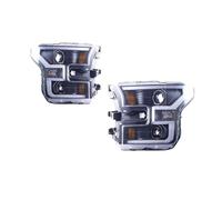 Chwqfuhf Proiettore Fanale Anteriore Per Ford Per F150 SVT RAPTOR 2015-2020 Fendinebbia Automatico DRL Freno Indicatore Di Direzione Fari A LED Auto Plug And Play