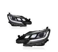 Chwqfuhf Proiettore Fanale Anteriore Per Toyota REIZ 2013-2017 Gruppo Ottico Anteriore A LED DRL Auto Segnale Svolta Lampada Modificata Automatica Fari A LED