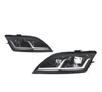 Chwqfuhf Proiettore Fanale Anteriore Per TT 2006-2014 Fari A LED Stile Full LED DRL Gruppo Ottico Anteriore Per Auto Segnale Lampada Modificata Automatica(Original no AFS)