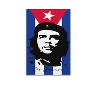 CHxdxge Che Guevara Alternative Art Poster su tela, per soggiorno, stampe, decorazione moderna per la casa, 60 x 90 cm