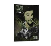 CHxdxge Che Guevara Quote - Poster su tela, arte da parete, per soggiorno, stampe, decorazione moderna per la casa, 40 x 60 cm