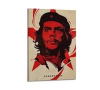 CHxdxge Che Guevara Vintage Art - Poster su tela, per soggiorno, stampe, decorazione moderna per la casa, 20 x 30 cm