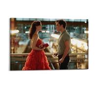 CHxdxge Gossip Girl Chuck And Blair, poster decorativo da parete, per soggiorno, camera da letto, decorazione moderna per la camera da letto, 20 x 30 cm