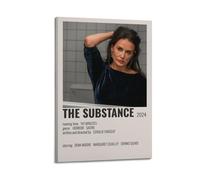 CHxdxge Horror Movie The Substance 2024 - Stampa su tela, per soggiorno, stampe, decorazione moderna per la casa, 60 x 90 cm