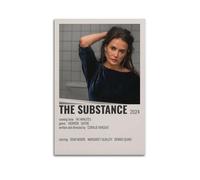 CHxdxge Horror Movie The Substance 2024 - Stampa su tela, per soggiorno, stampe, decorazione moderna per la casa, 40 x 60 cm