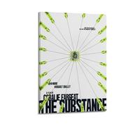 CHxdxge Horror Movie The Substance Wall Art, stampa su tela, per soggiorno, stampe, decorazione moderna per la casa, 60 x 90 cm
