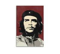 CHxdxge Poster di Che Guevara Art, stampa su tela, per soggiorno, stampe, decorazione moderna per la casa, 60 x 90 cm